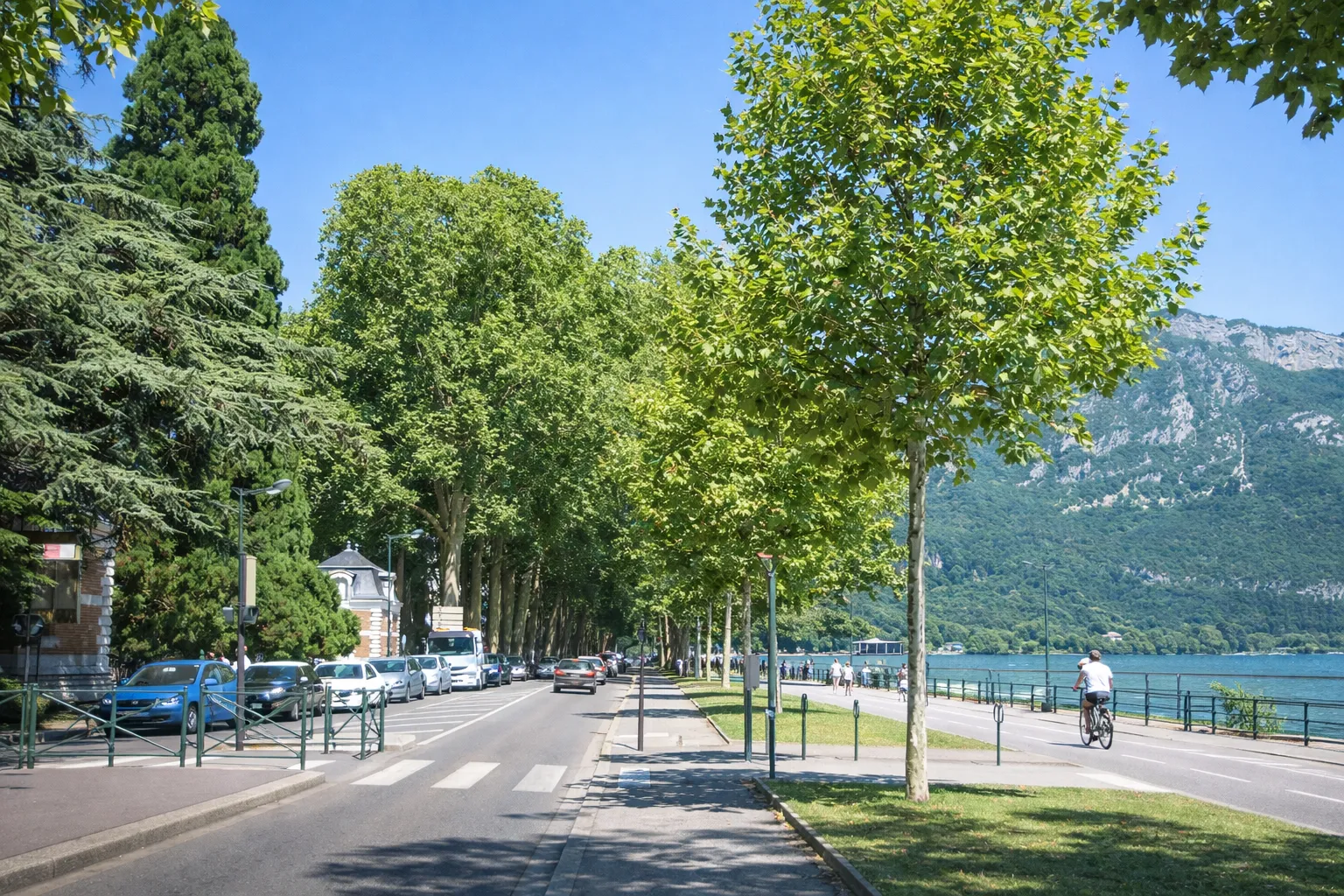 Avenue d'Albigny - La rue la plus chère d'Annecy